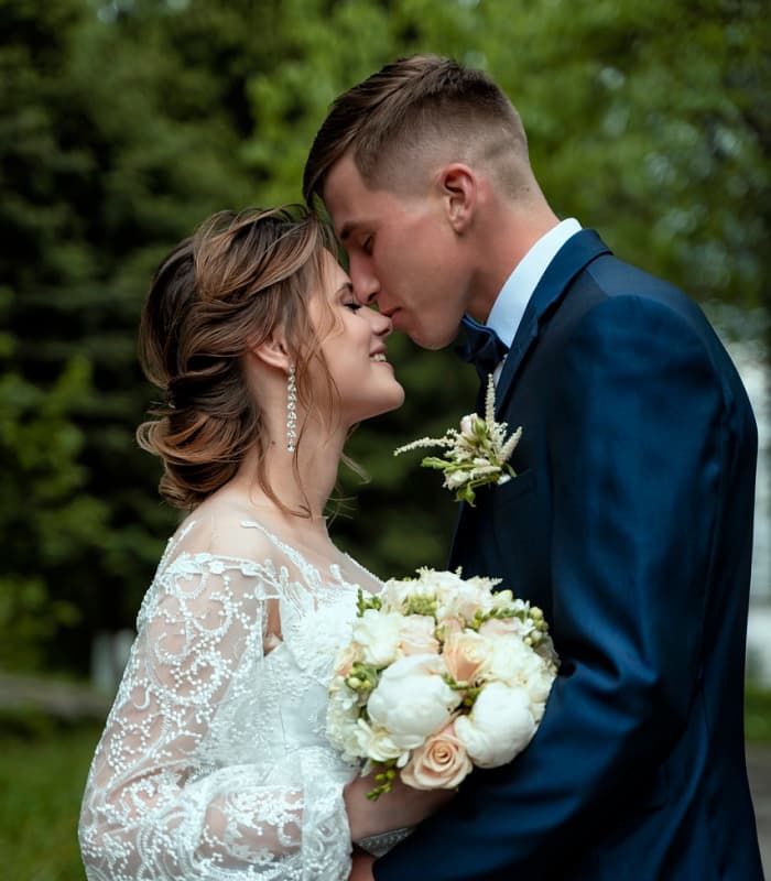 Dallas & Dani wedding photo.
